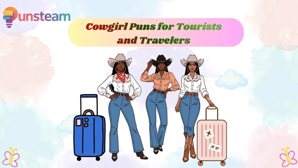 Cowgirl Puns for Tourists and Travelers