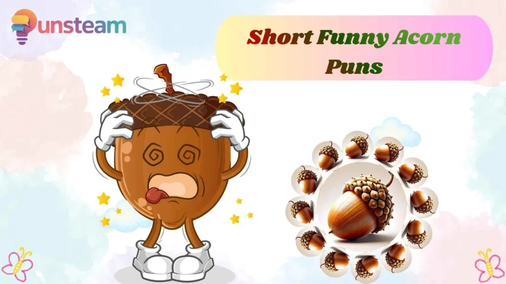 Short Funny Acorn Puns