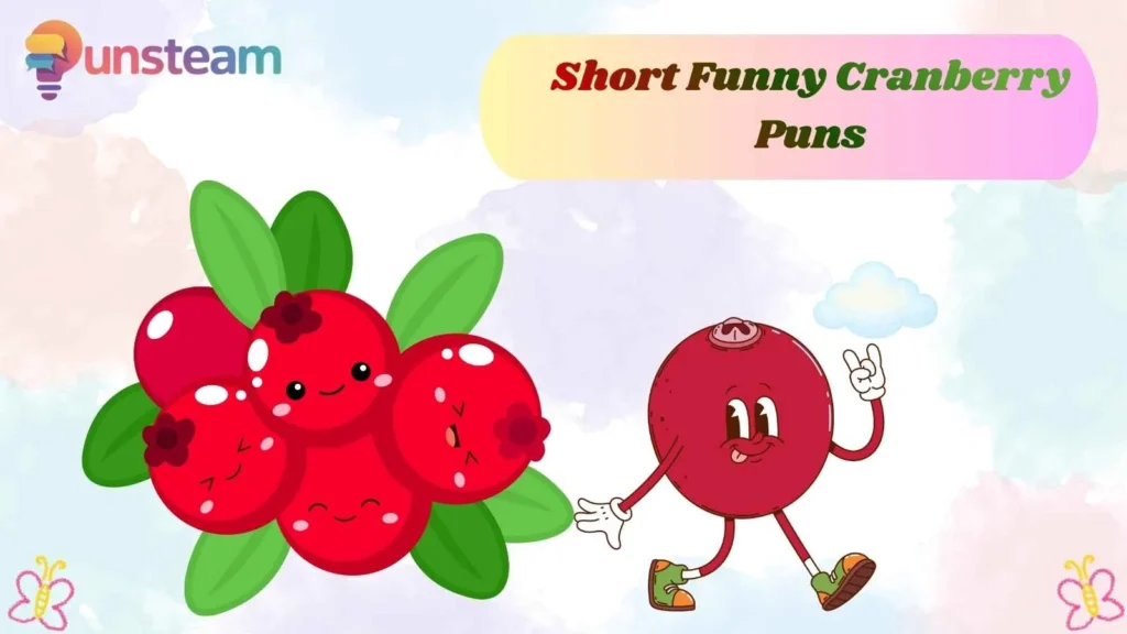 Short Funny Cranberry Puns
