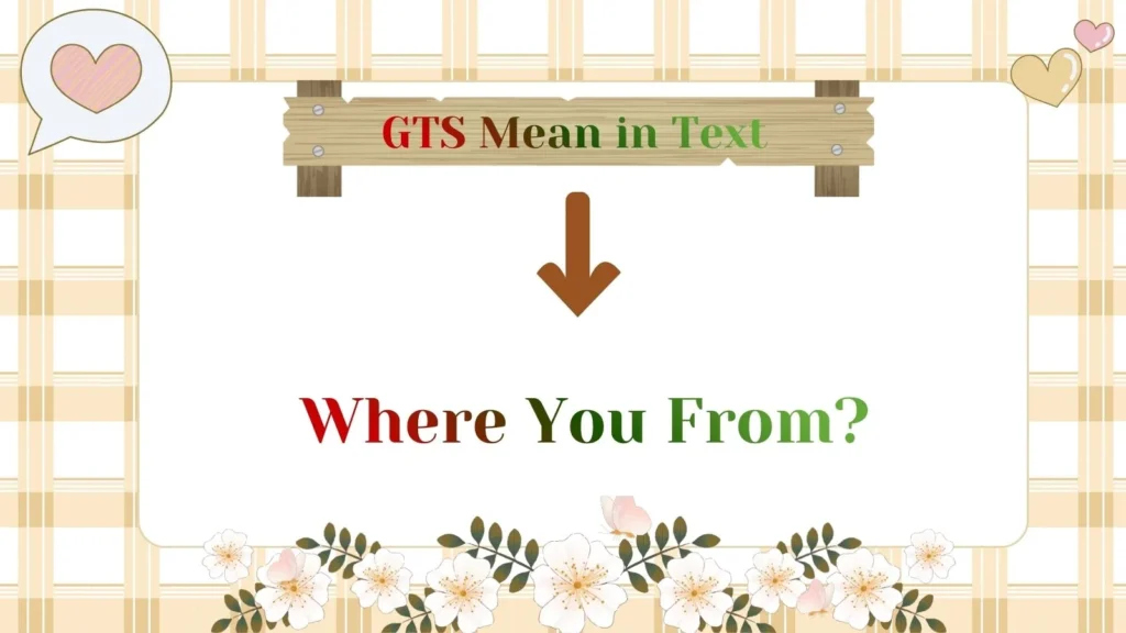 GTS Mean in Text
