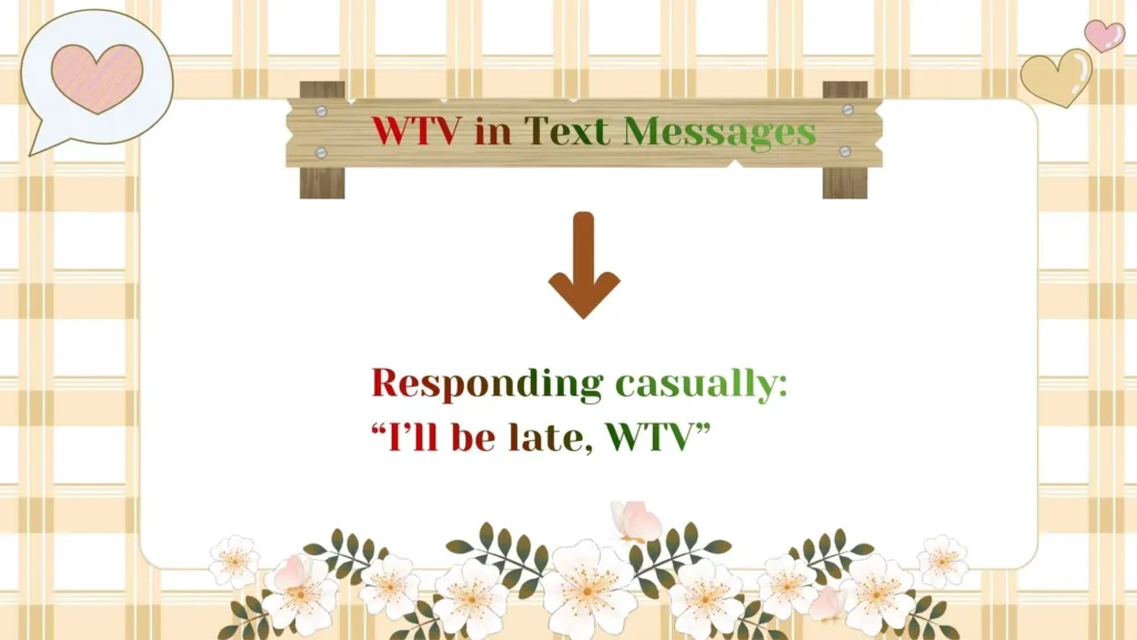 WTV in Text Messages