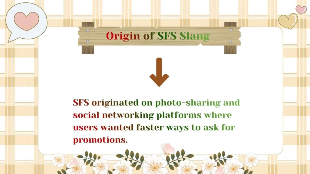 Origin of SFS Slang 
