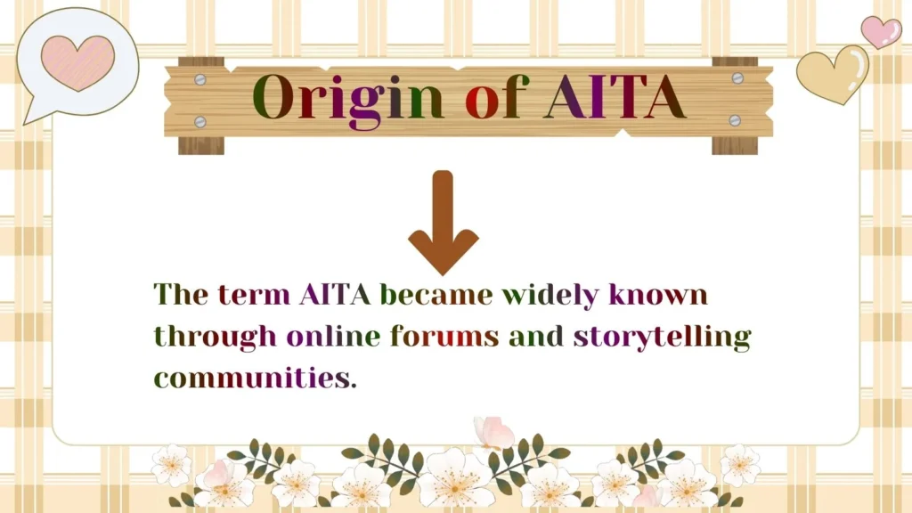 Origin of AITA 