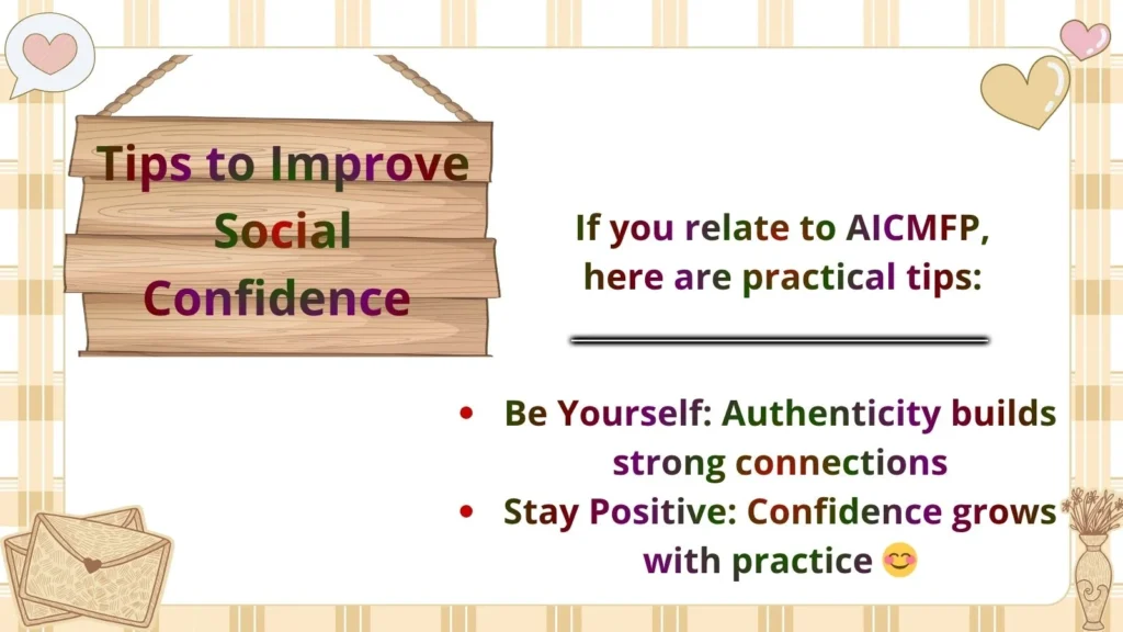 Tips to Improve Social Confidence 