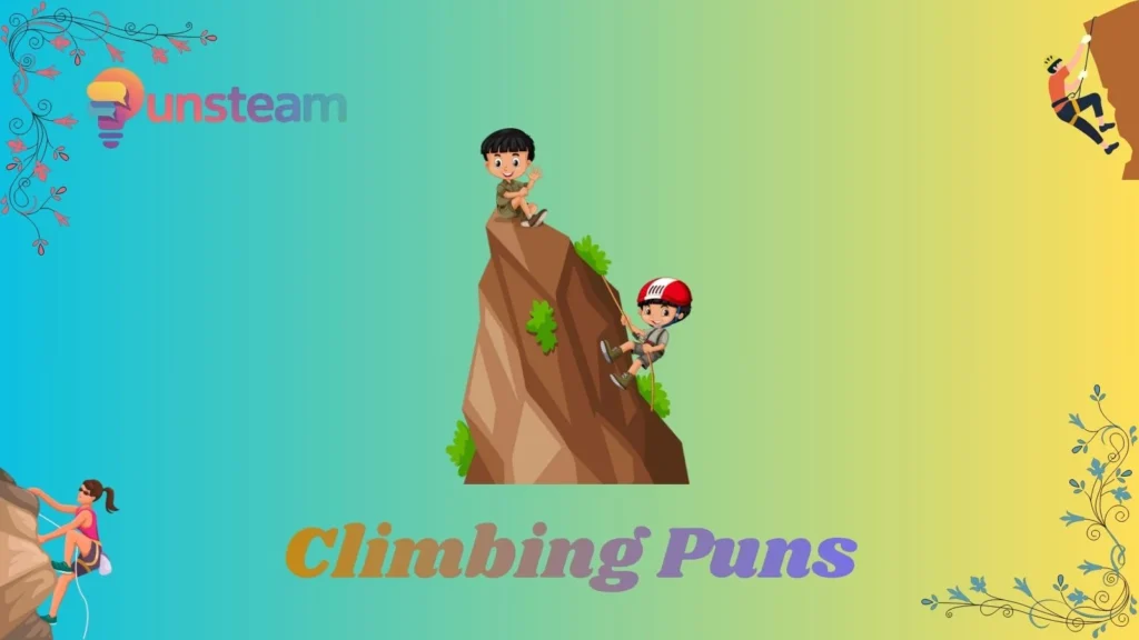 Climbing puns