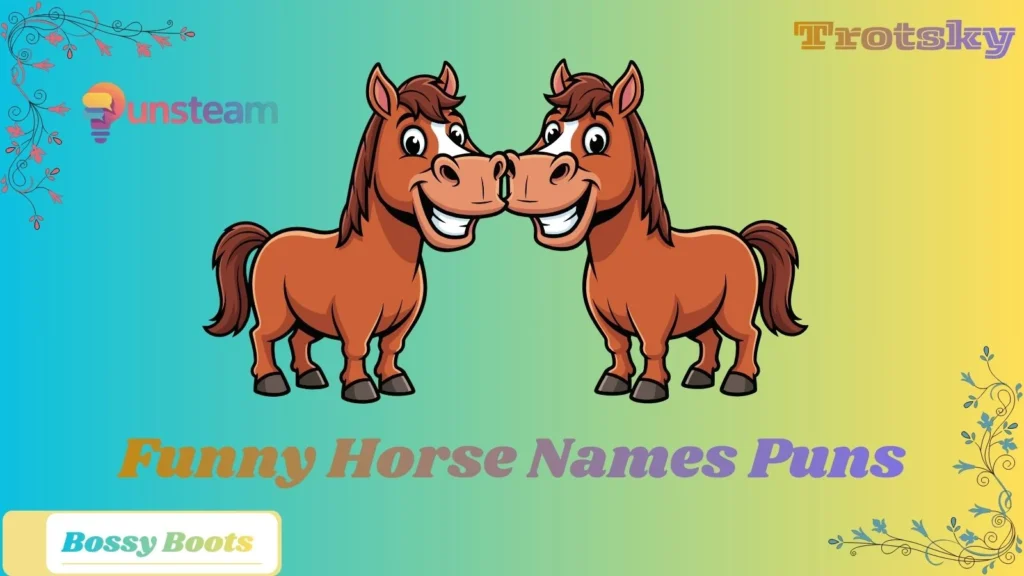 funny horse names puns