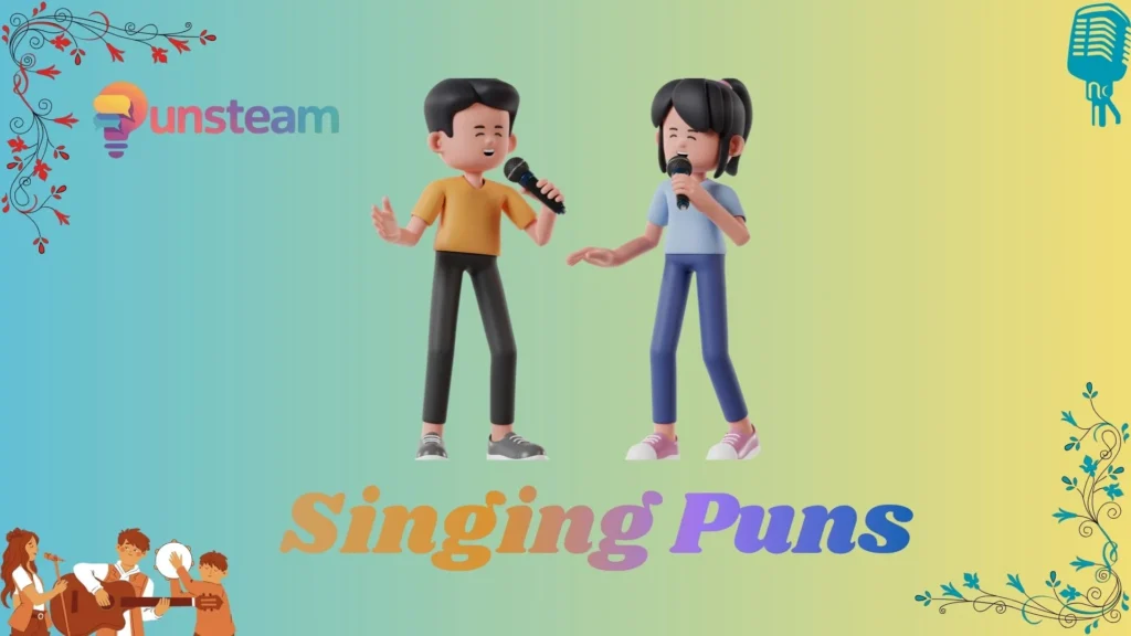 Singing puns