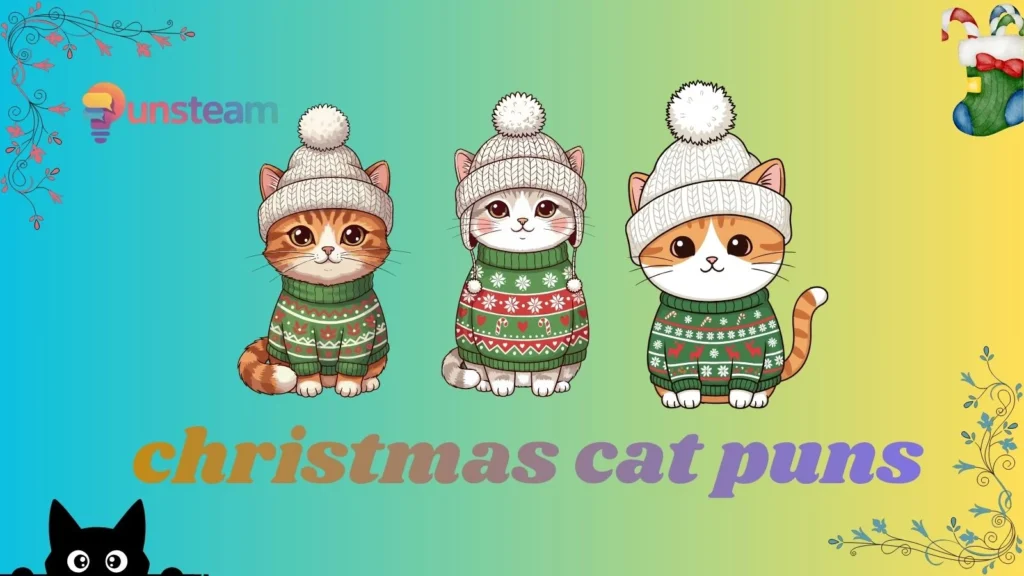 Christmas cat puns