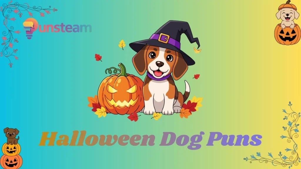 Halloween dog puns