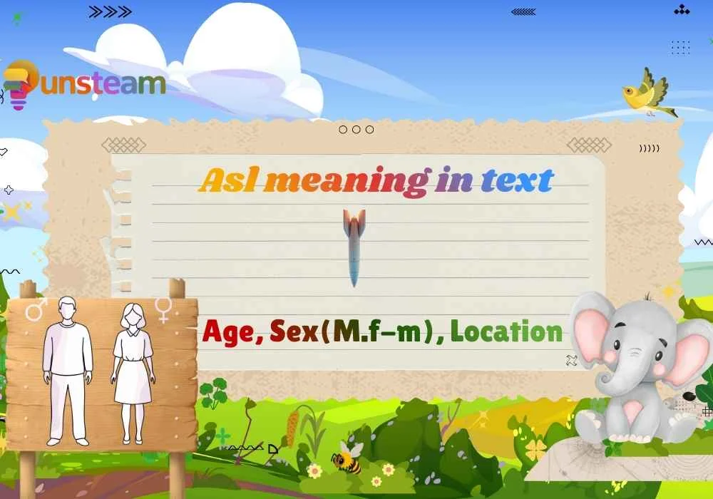 Asl meaning in text