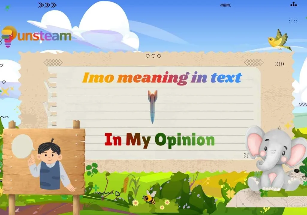Imo meaning in text