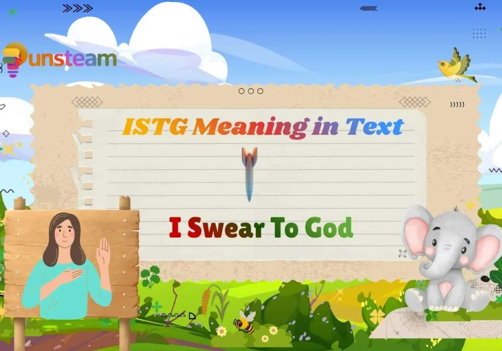 Istg meaning in text