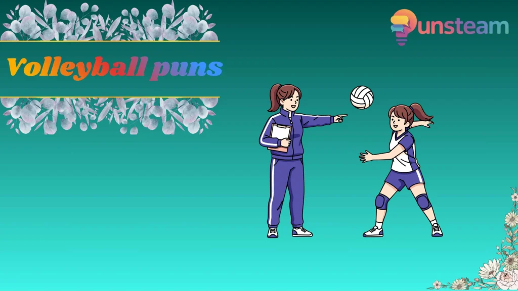 Volleyball puns