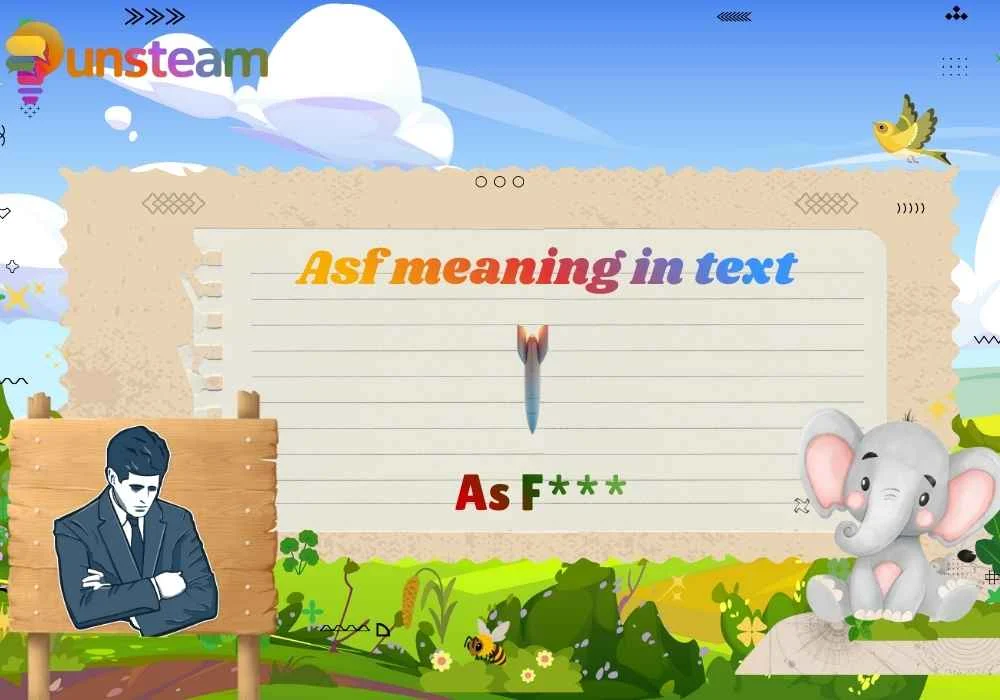 Asf meaning in text
