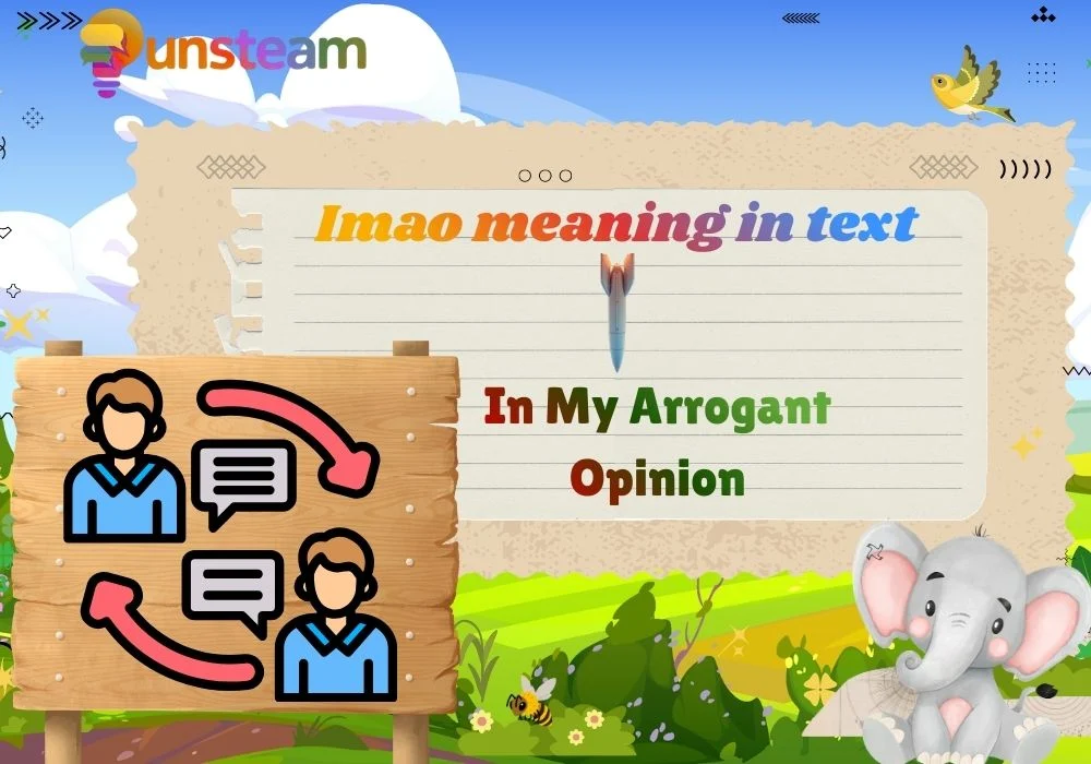 Imao meaning in text