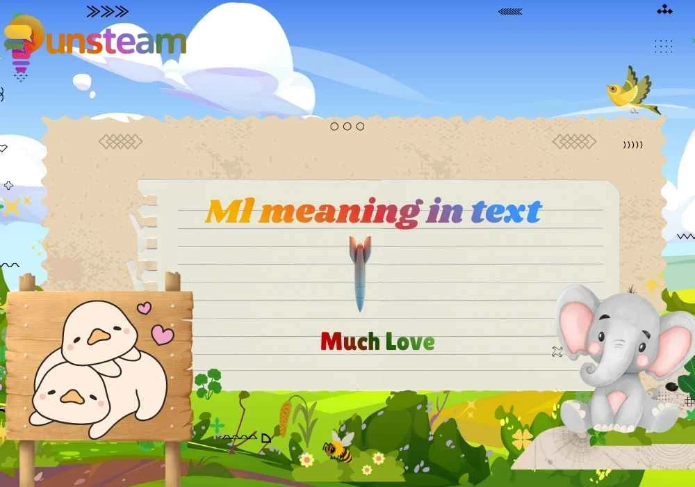 Ml meaning in text