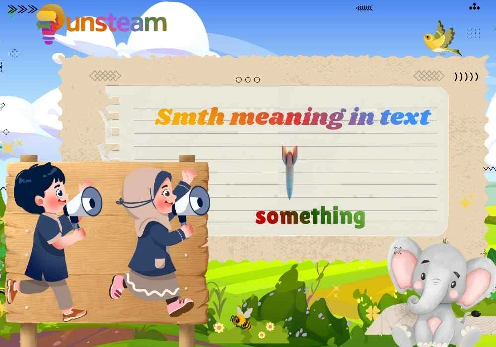 Smth meaning in text
