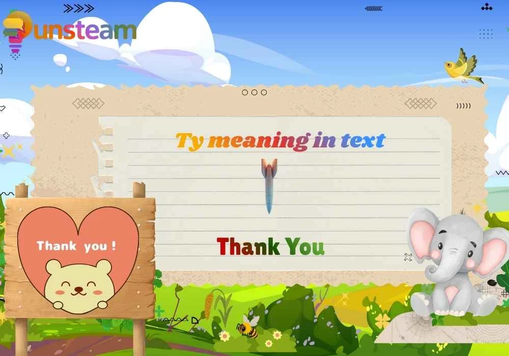 Ty meaning in text
