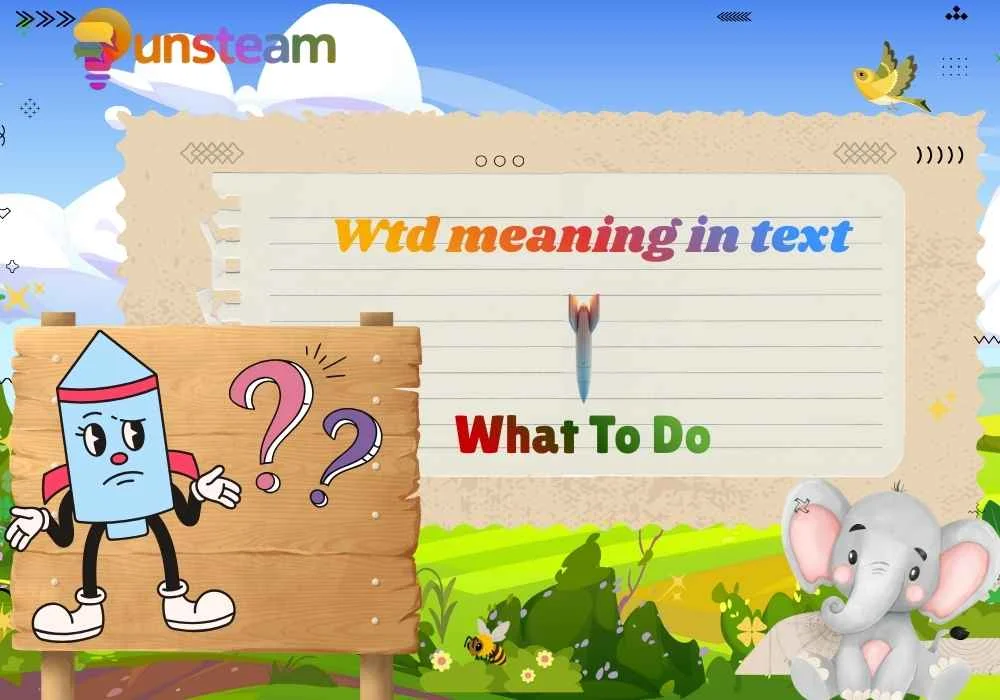 Wtd meaning in text
