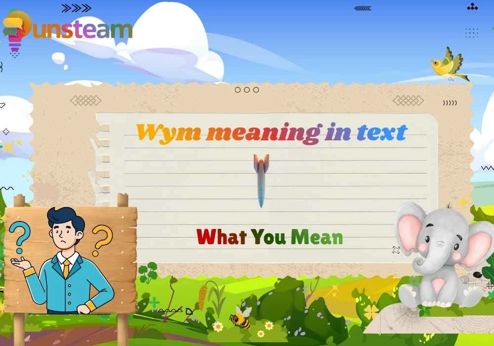 Wym meaning in text