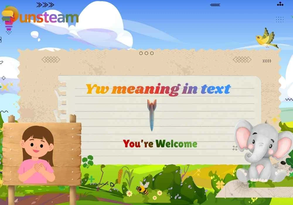 Yw meaning in text