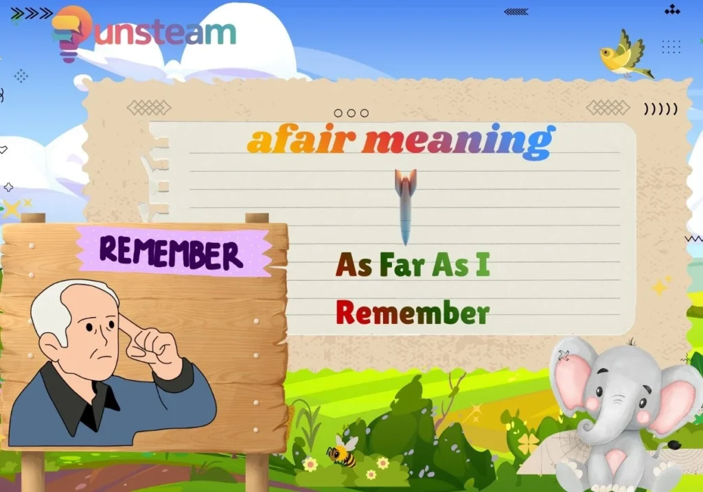 afair meaning