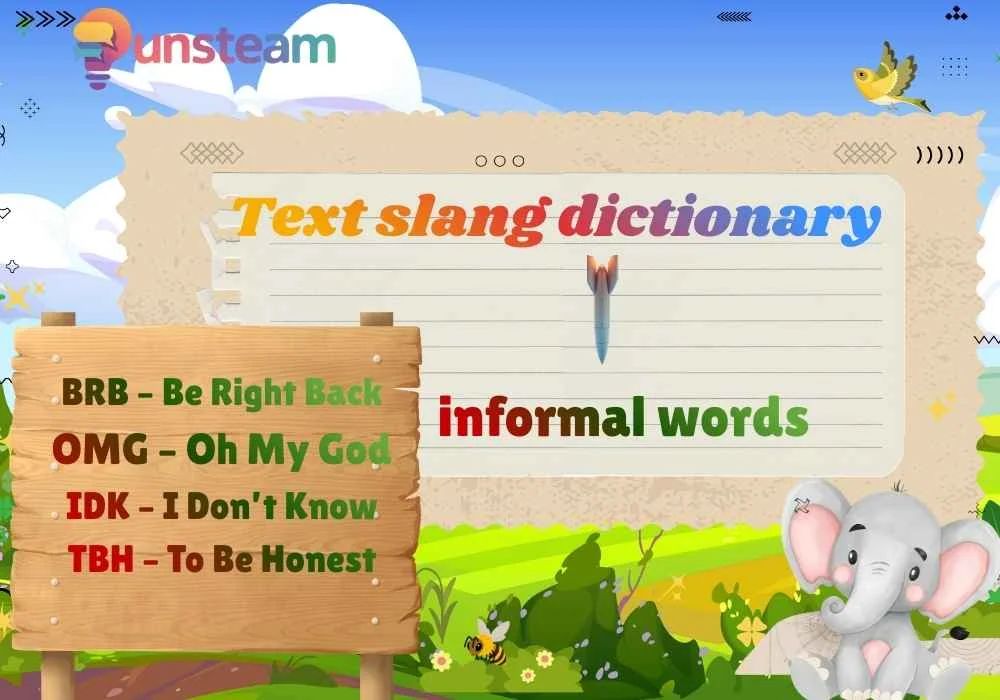 Text slang dictionary